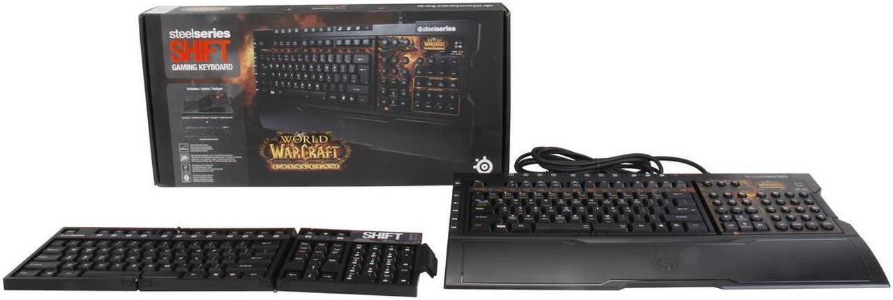 Alt view image 5 of 5 - SteelSeries Shift World of Warcraft: Cataclysm Keyboard