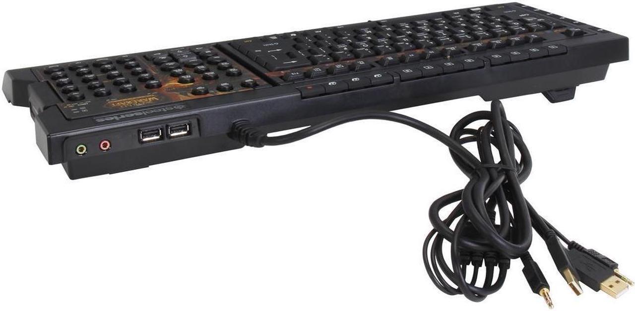 Alt view image 4 of 5 - SteelSeries Shift World of Warcraft: Cataclysm Keyboard