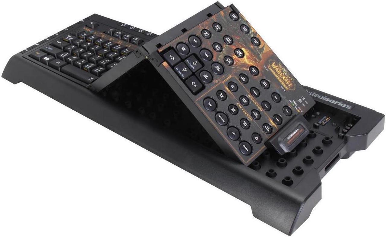 Alt view image 3 of 5 - SteelSeries Shift World of Warcraft: Cataclysm Keyboard