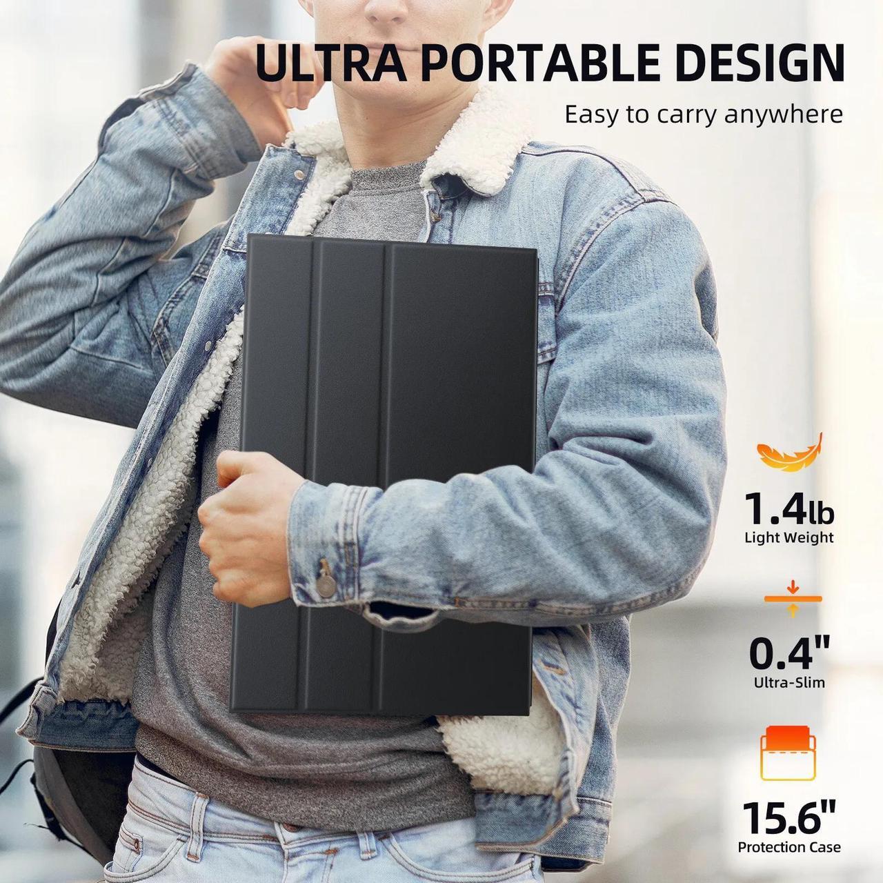 Alt view image 7 of 7 - NEWSOUL Portable Monitor 15.6'' 1920*1080 Gaming Monitor FHD USB C Type C/HDMI PC Display Screen For Xbox Switch PS4