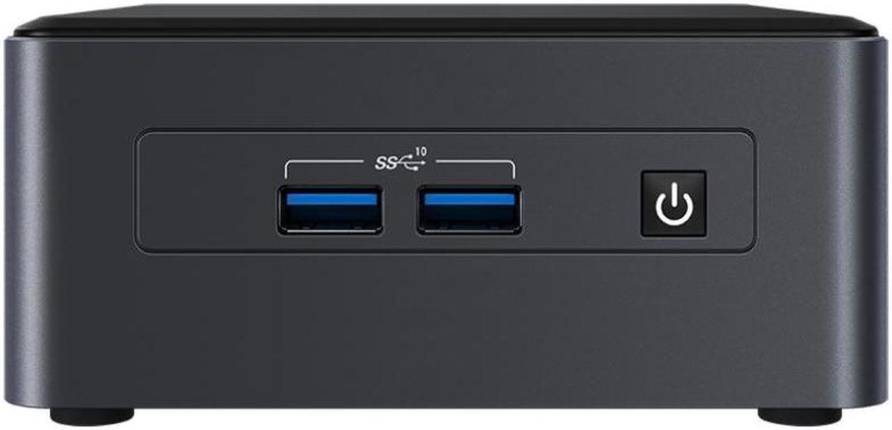 Alt view image 2 of 7 - Intel NUC11TNHi7 Tiger Canyon Core i7-1165G7 Processor Intel Iris Xe Graphics Mini PC Windows 11 Desktop Pc Gamer Office Dual HDMI Wi-Fi 6 Barebone System
