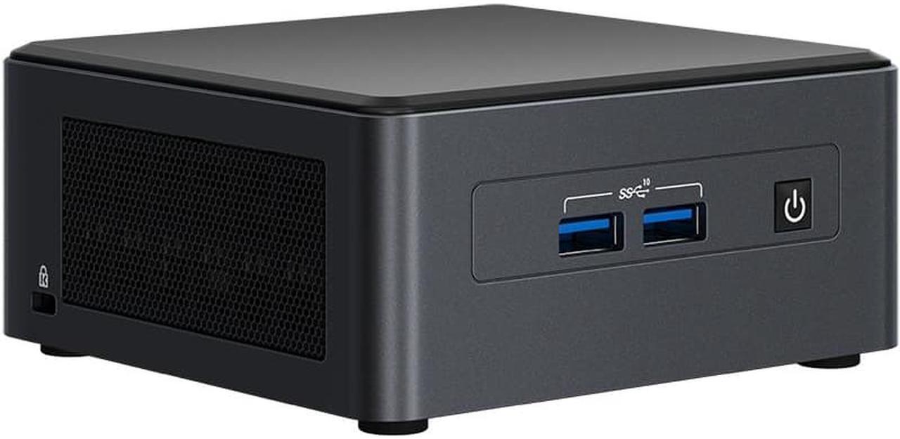 Main image of Intel NUC11TNHi7 Tiger Canyon Core i7-1165G7 Processor Intel Iris Xe Graphics Mini PC Windows 11 Desktop Pc Gamer Office Dual HDMI Wi-Fi 6 Barebone System