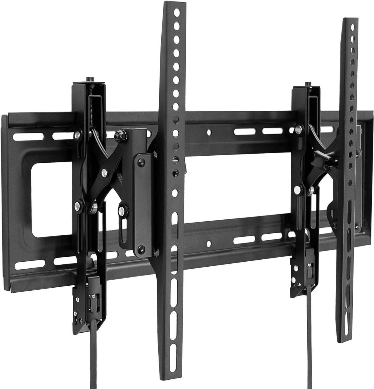 Mount-It! Advanced Tilt TV Wall Mount | Full Tilting Extendable Mounting Bracket | Fits 37" - 80" Screen | VESA Compatible up to 600x400mm | Perfect Above Fireplace Mounting Bracket