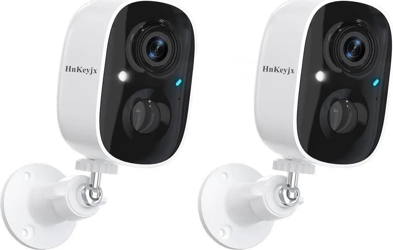 Main image of Gadpiparty Security Cameras Wireless Outdoor 2 Pack, 1080P WiFi Surveillance Indoor Home Camera Battery Powered, Night Vision AI Motion Detection 2-Way Talk Waterproof Siren Alarm Cloud/SD Storage