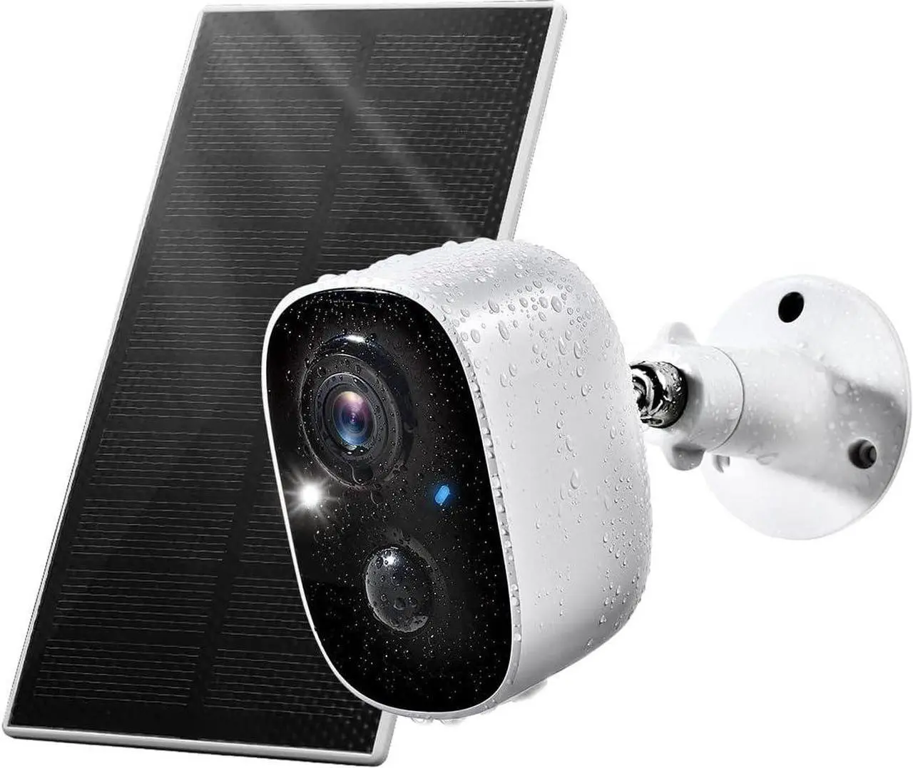 Main image of Solar Security Cameras Wireless Outdoor, Outdoor Camera Wireless 2-Way Talk Battery Powered Wi-Fi Cameras for Outside/Indoor 1080P Night Vision AI Motion Detection Spotlight Siren Alarm Waterproof