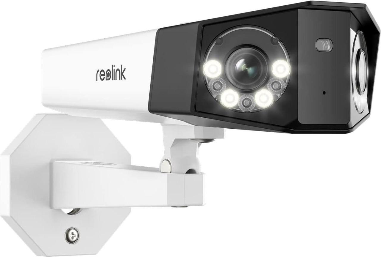 Main image of REOLINK 4K PoE Security Camera System, Home Outdoor IP Camera in 180 Degree Viewing Angle, Human/Vehicle/Pet Detection, Color Night Vision, Two Way Talk, Up to 256GB microSD Card, Duo 2 PoE