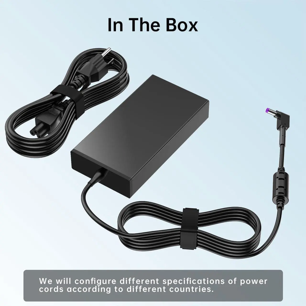 Alt view image 6 of 6 - 19V 7.1A 135W Charger for Acer Nitro V15 V14 V16 ANV15 ANV14 ANV16 Gaming Laptop, Acer Nitro-5 135 Watt PA-1131-16 PA-1131-26 Power Adapter