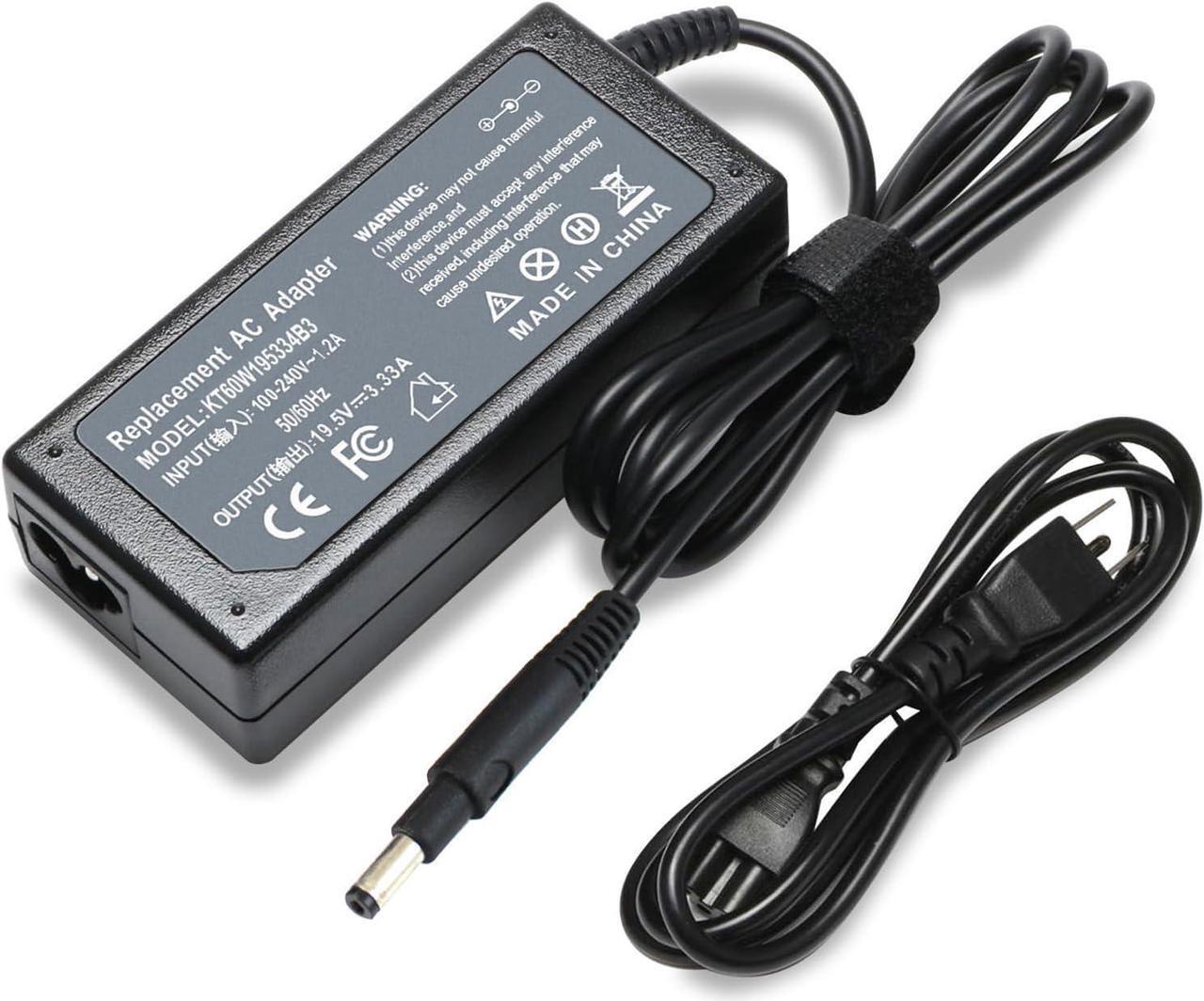 Main image of 19.5V 3.33A 65W Charger Compatible with HP Pavilion TouchSmart Sleekbook 14-B109WM 15-B129WM 15-B119WM 15-B142DX 15-B143CL 14-B120DX 14-b000 14-c000, Envy 4 6 Series 693715-001 613149-001 677770-003