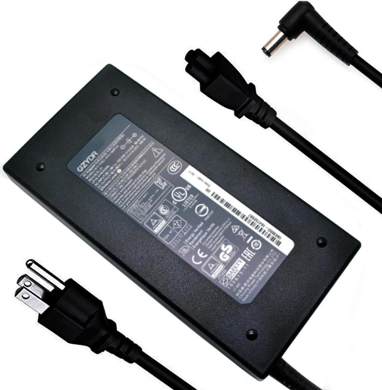 Main image of 180W Laptop Charger for Chicony A15-180P1A for Sager NP7876 NP7856-N NP7856-S NP8956 NP8957 19.5V 9.23A Notebook AC Adapter 5.5x2.5mm with Power Cord