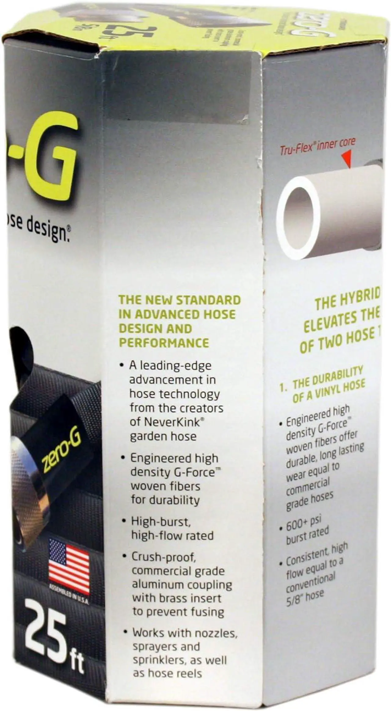 Alt view image 5 of 7 - zero-G Lightweight, Kink-Resistant, Heavy Duty Garden Hoses (5/8" x 25')