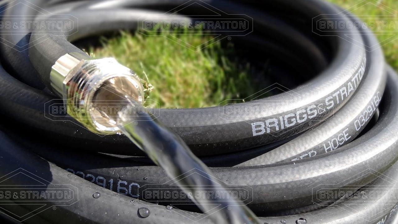 Alt view image 2 of 4 - Briggs and Stratton 8BS50 50-Foot Premium Heavy-Duty Rubber Garden Hose