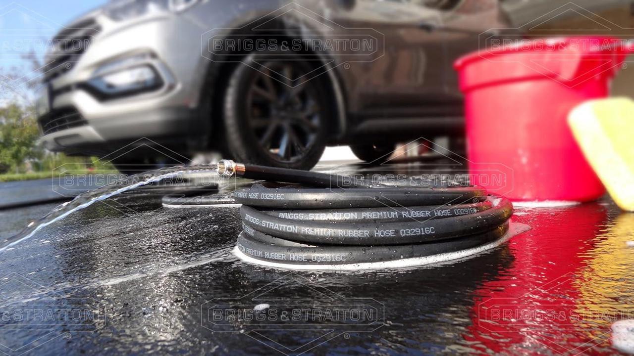 Alt view image 4 of 4 - Briggs and Stratton 8BS50 50-Foot Premium Heavy-Duty Rubber Garden Hose