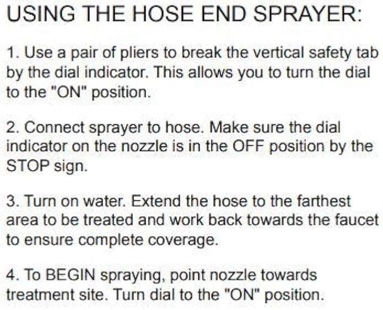 Alt view image 6 of 6 - Multi-Use Lawn Hose-End Sprayer 32oz (Pack of 2) Empty Refillable Bottle (Natural, Clear), 30:1 Sprayer, Reusable - Best for Fertilizer, pesticides, herbicides, car wash and Any Other Outdoor Liquid