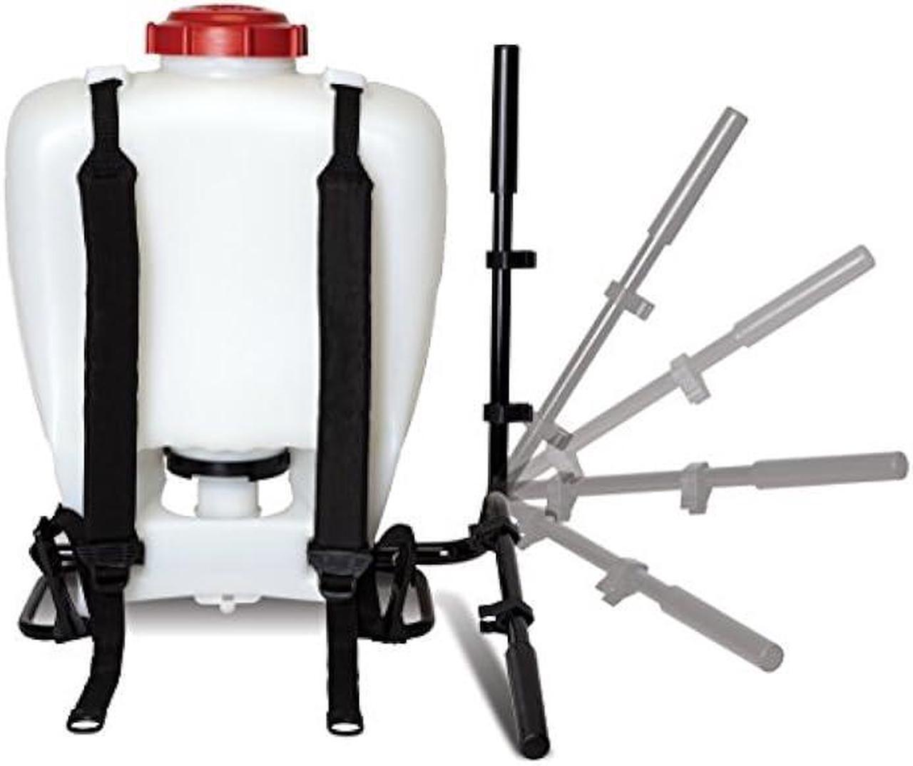 Alt view image 4 of 6 - Solo 425-Deluxe 4-Gallon Professional Piston Backpack Sprayer with Deluxe Padded Straps