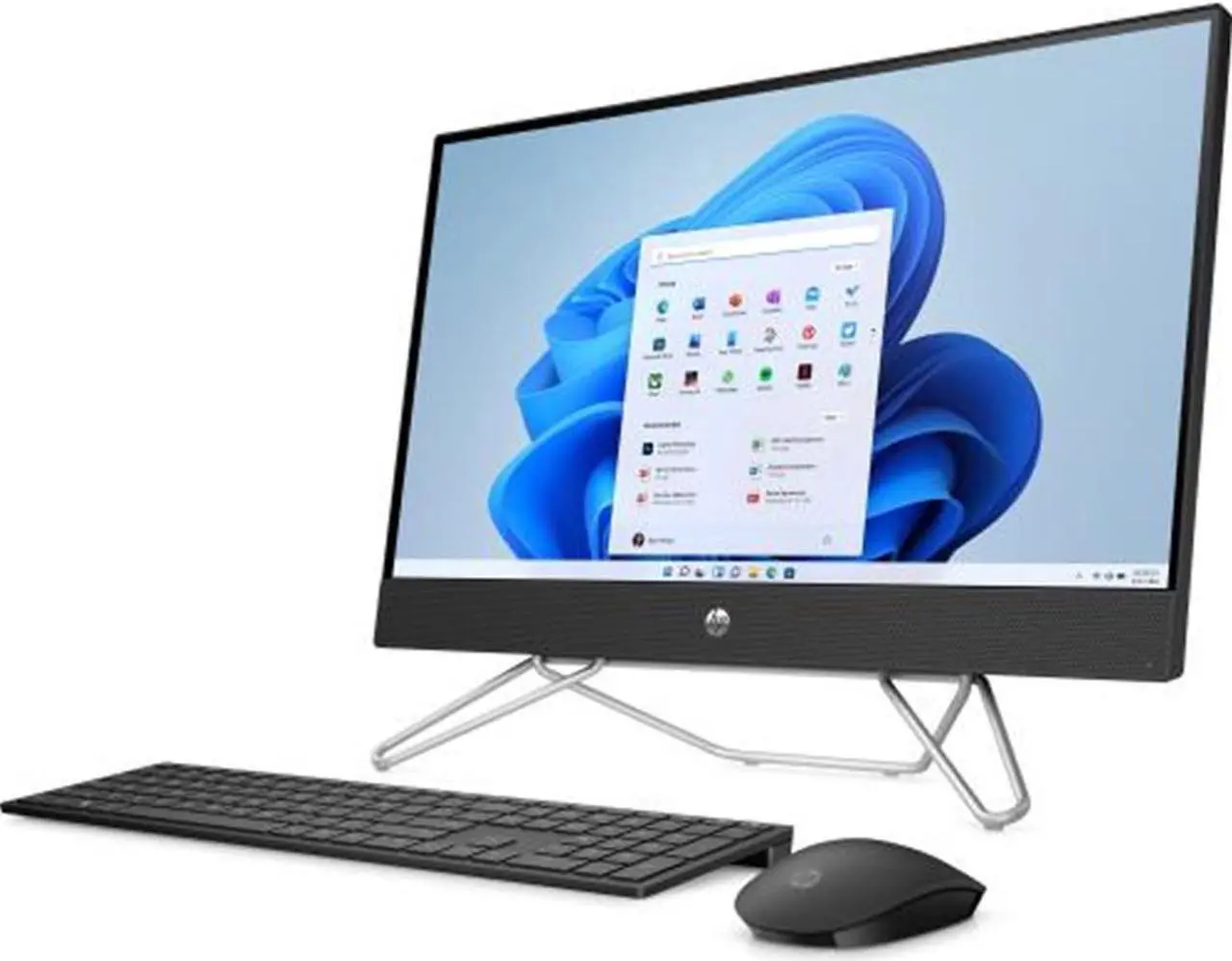 Alt view image 3 of 6 - HP 24 23.8" Touchscreen FHD All-in-One Desktop Computer, Intel 10-Core i5-1235U, 8GB DDR4 RAM, 512GB PCIe SSD, WiFi 6, Bluetooth 5.2, Black, Windows 11 Home