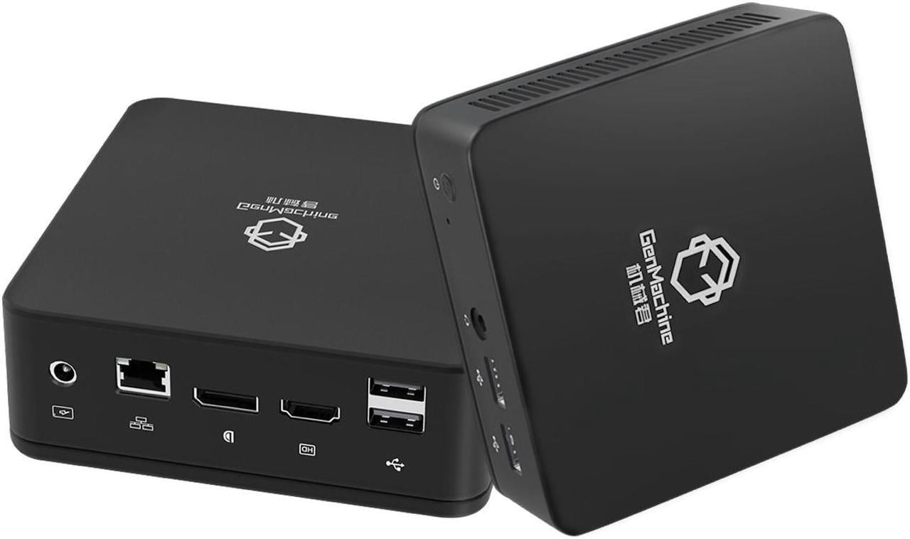 GenMachine Mini PC AMD Ryzen 5 3550H,without RAM&SSD,AMD Radeon Vega 8 Graphics,2x 4K Output, 1xHDMI Ports ,1xDP Ports,1x Audio,4 x USB 3.0,Wifi5 , Bluetooth4.2,Desktop Computer