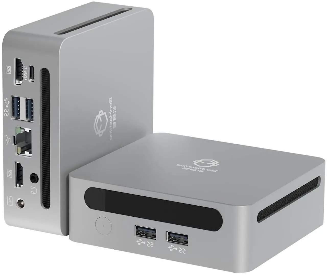 Main image of GenMachine Mini PC AMD Ryzen 5 5600U Mini Computers Up to 4.2GHz 6c/12t, 16GB DDR4, 512GB SSD & M.2 NVME, Gaming PC with Wifi6/BT5.2/DHMI/DP, Gaming/Office/Design