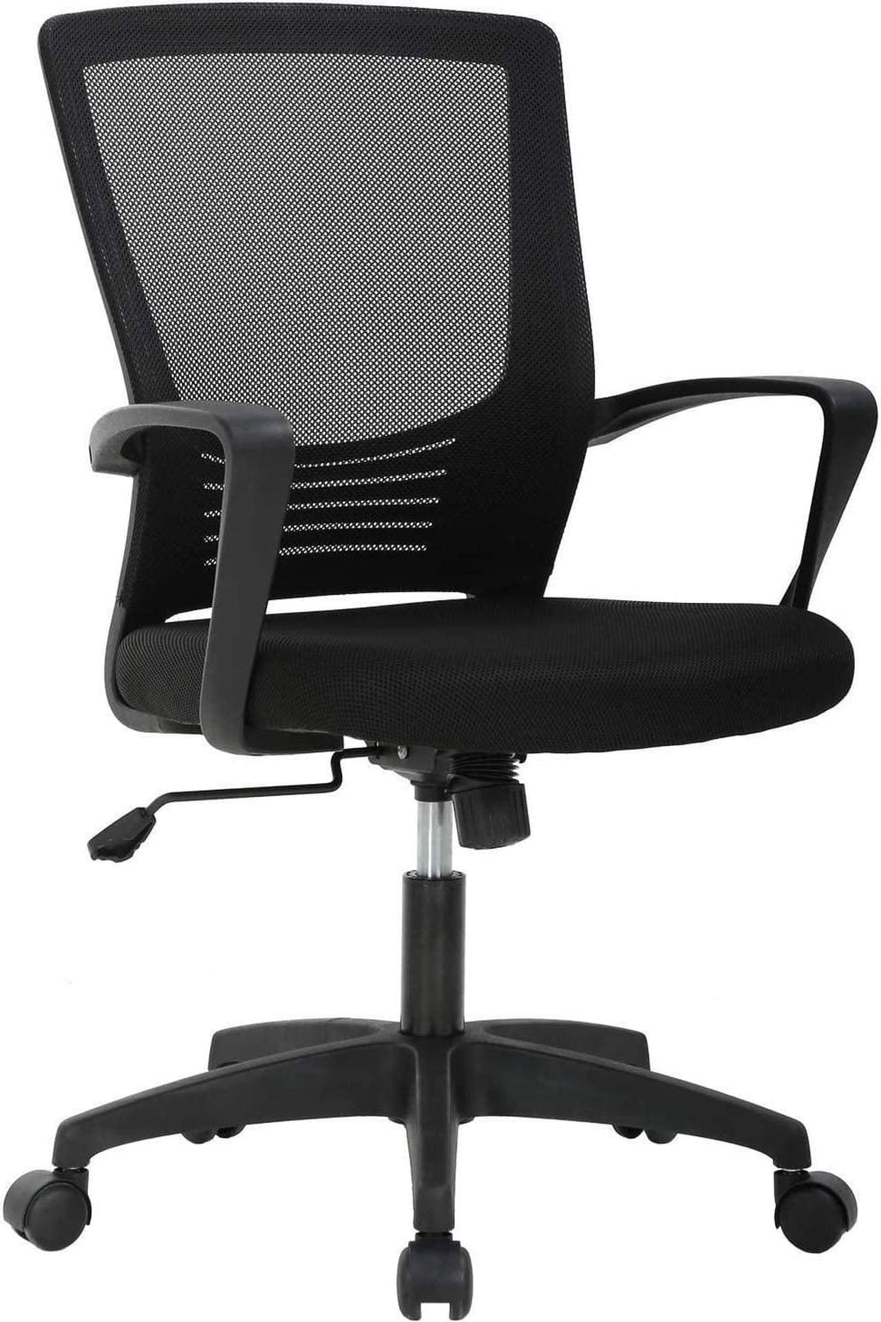 Office Chair Ergonomic Desk Chair Mesh Computer Chair Lumbar Support Modern Executive Adjustable Rolling Swivel Chairs