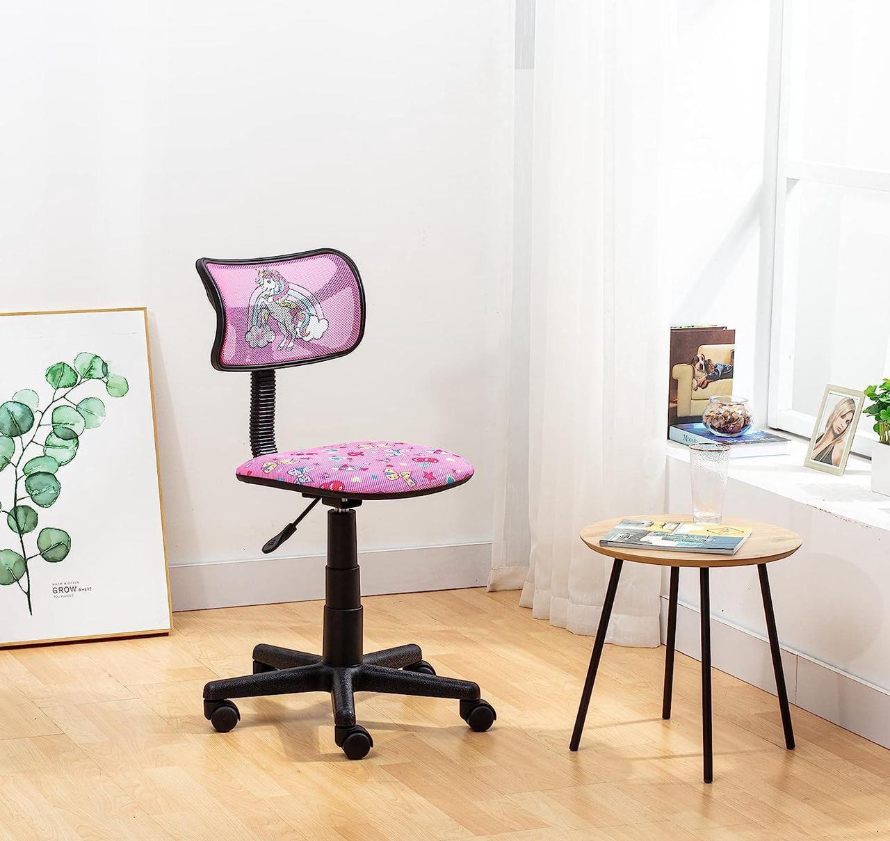Alt view image 2 of 7 - Idea Nuova JoJo Siwa Swivel Mesh Rolling Desk Chair, Welcome to consult
