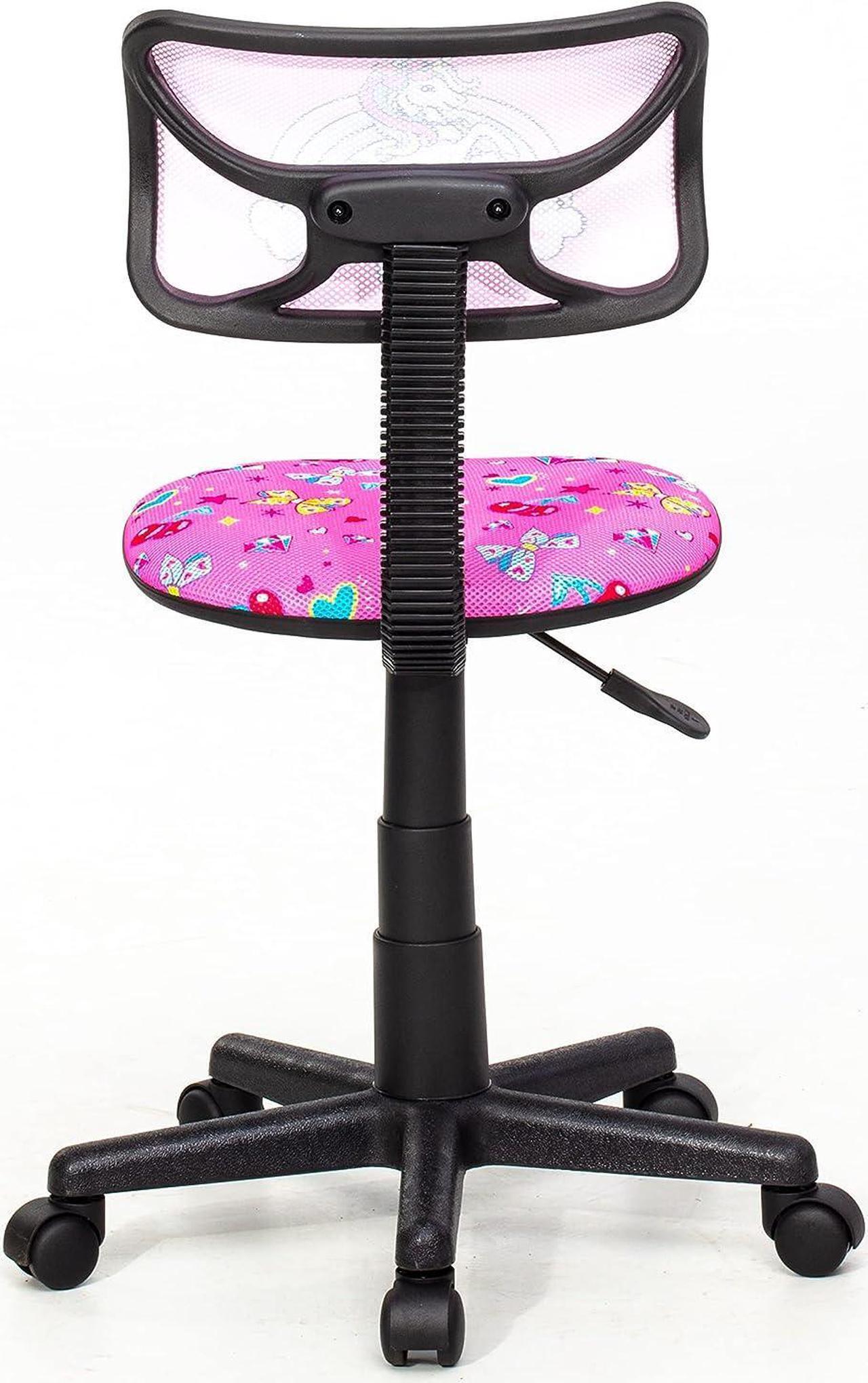 Alt view image 6 of 7 - Idea Nuova JoJo Siwa Swivel Mesh Rolling Desk Chair, Welcome to consult