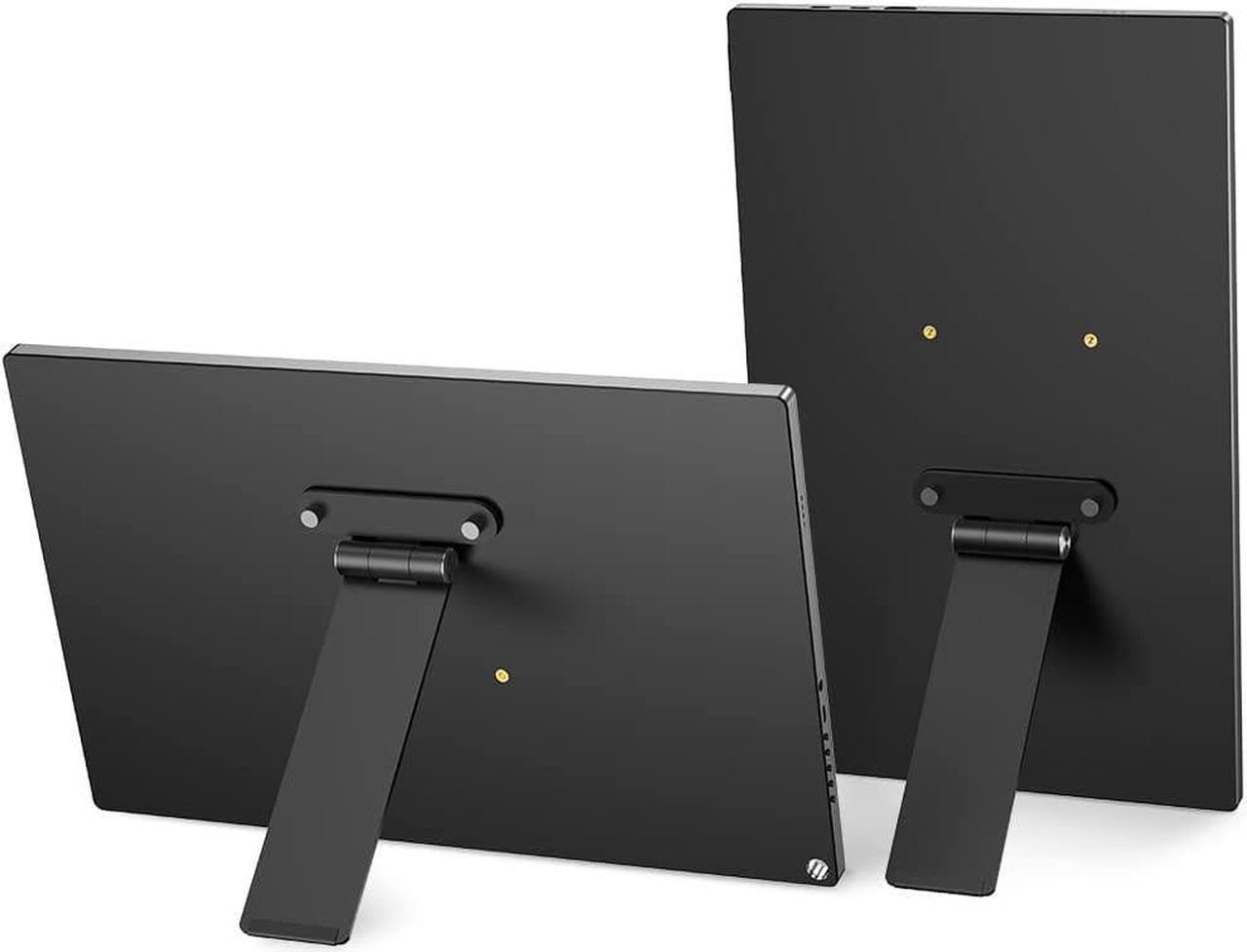 Main image of UPERFECT Portable VESA Monitor Stand with Hand Screw, 7 to 18.5 inch Freestanding VESA Monitor Desk Mount with Swivel/Tilt/Rotation, fits Monitor with M3/M4*75MM VESA