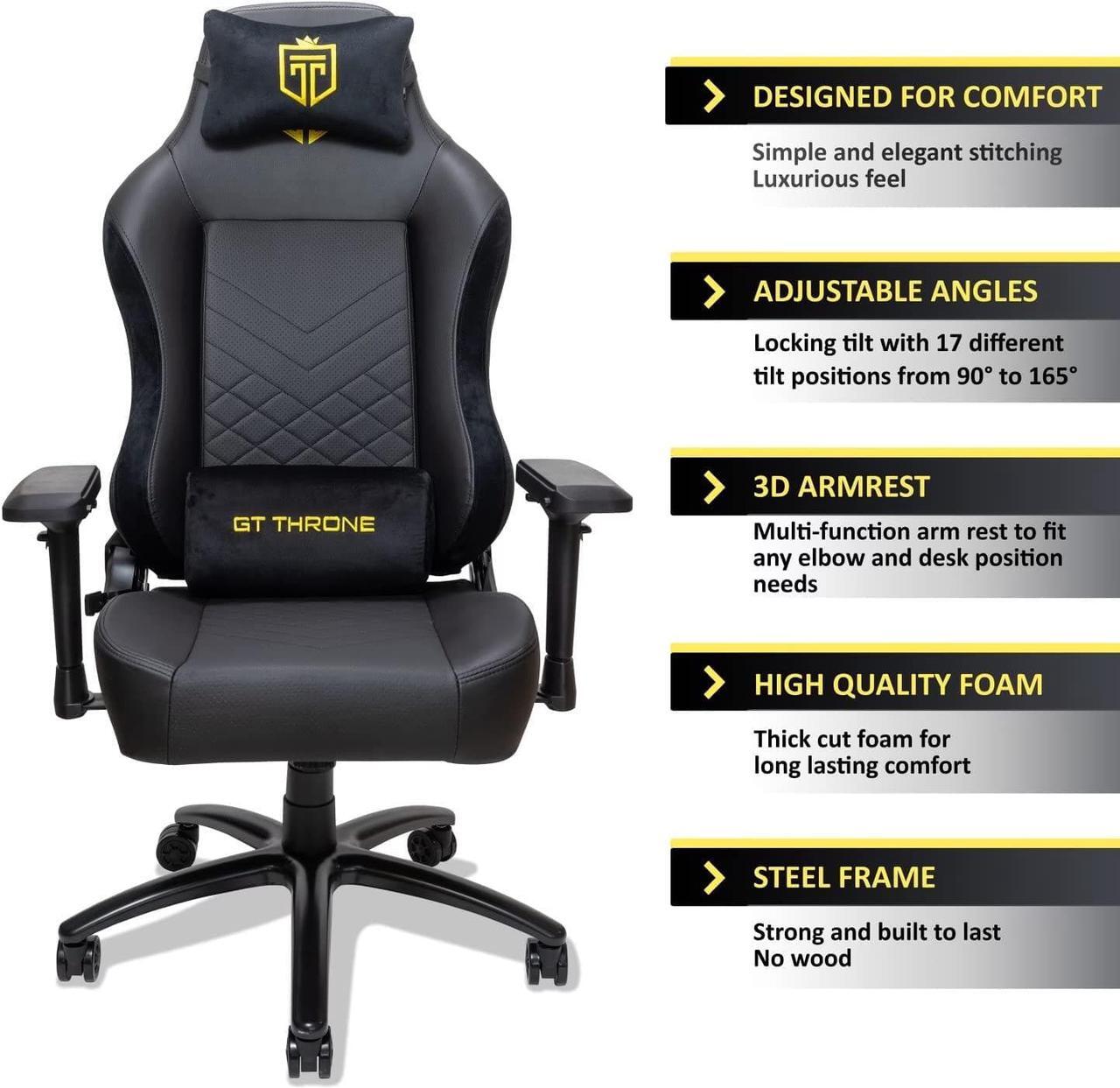 Alt view image 2 of 7 - GT Throne Lite Gaming Chair