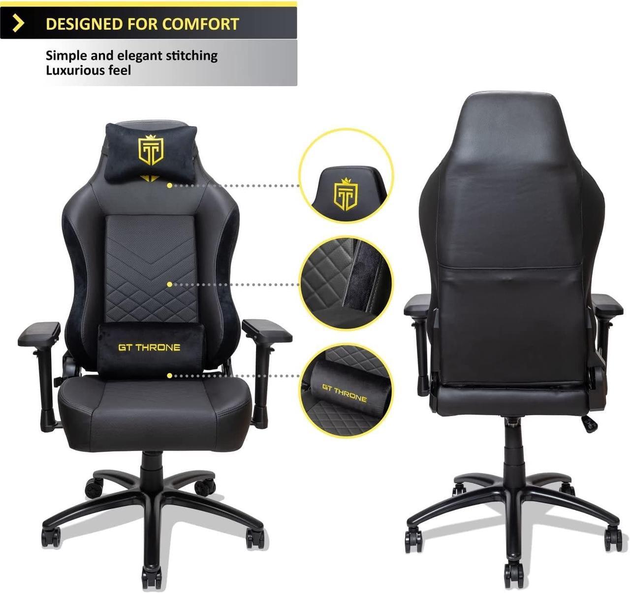 Alt view image 4 of 7 - GT Throne Lite Gaming Chair
