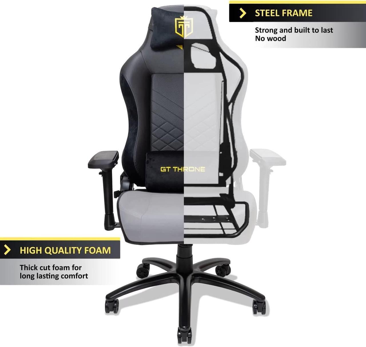 Alt view image 5 of 7 - GT Throne Lite Gaming Chair