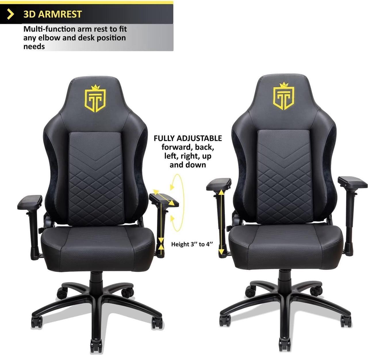 Alt view image 6 of 7 - GT Throne Lite Gaming Chair