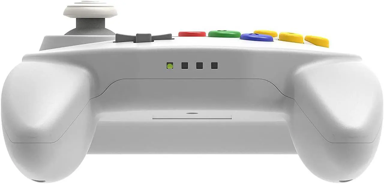 Alt view image 3 of 7 - Retro-Bit Tribute 64 2.4 GHz Wireless Controller V2 for Nintendo 64 (N64), Switch, PC, MacOS, RetroPie, Raspberry Pi and Other USB Devices (Classic Gray)
