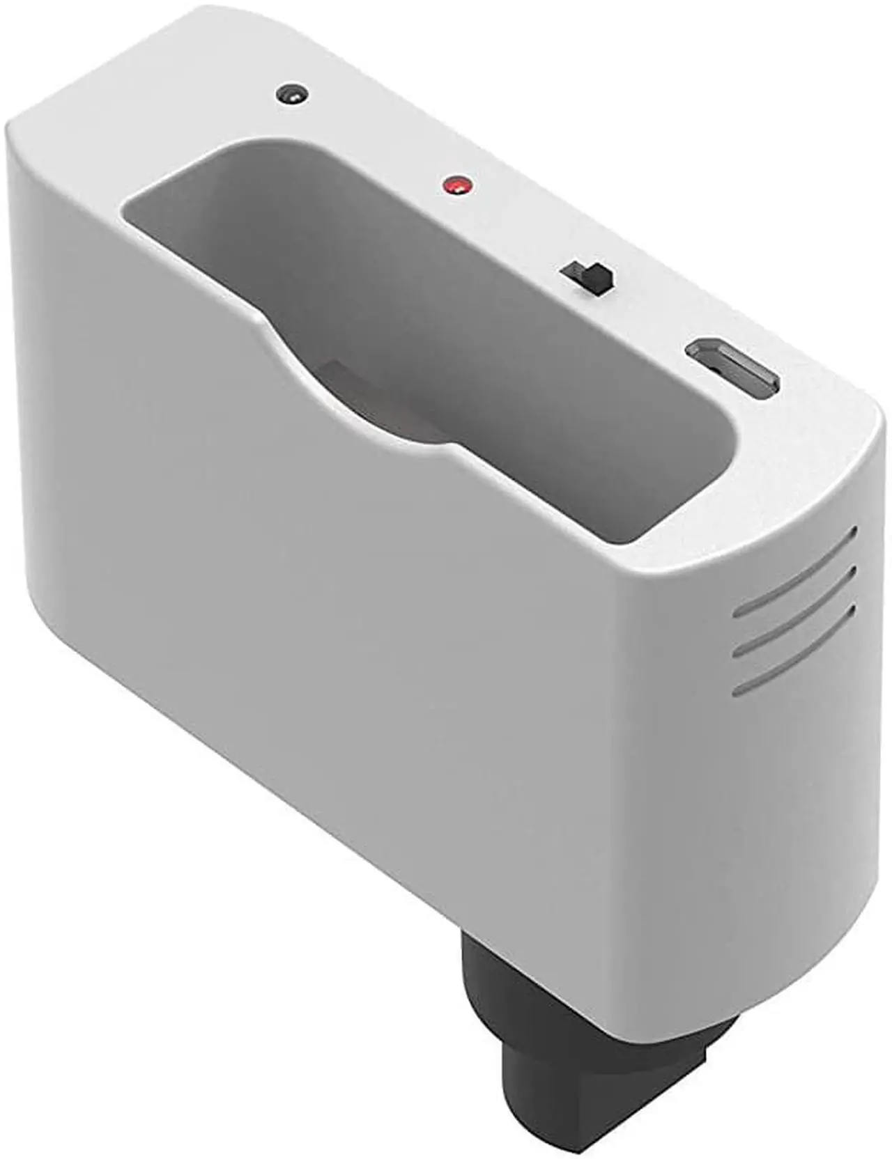 Alt view image 6 of 7 - Retro-Bit Tribute 64 2.4 GHz Wireless Controller V2 for Nintendo 64 (N64), Switch, PC, MacOS, RetroPie, Raspberry Pi and Other USB Devices (Classic Gray)