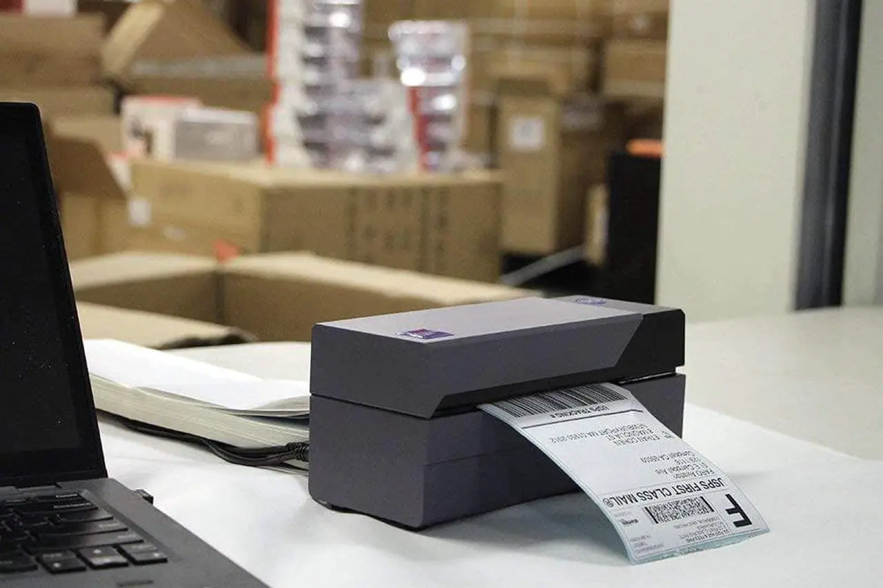 Alt view image 5 of 7 - Rollo USB Shipping Label Printer - Commercial Grade Thermal Label Printer for Shipping Packages - High Speed Direct Thermal 4x6 Label Printer & Custom Sticker Label Maker - Supports Windows & Mac