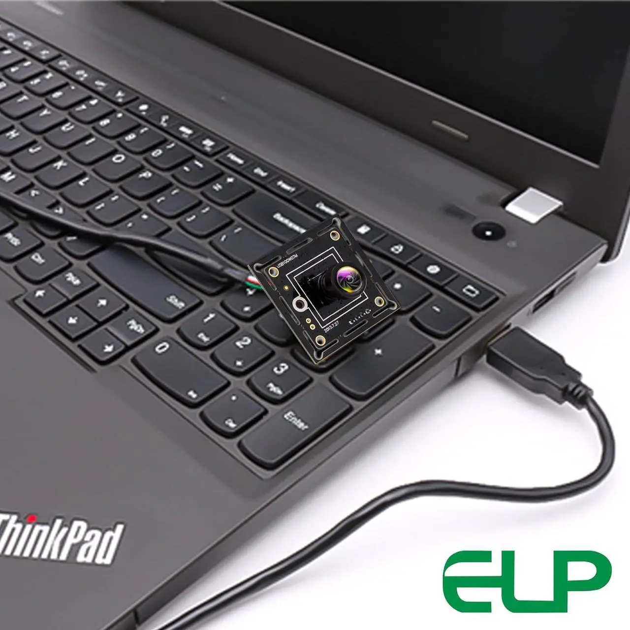 Alt view image 4 of 7 - ELP USB Camera Module Super Mini 720p Wide Angle with 100degree M7 Lens Megapixel HD OV9712 Embedded Webcam Board for Computer USB2.0 UVC Video PC Opencv Camera Module,with 3.3ft/1m Cable for Laptop