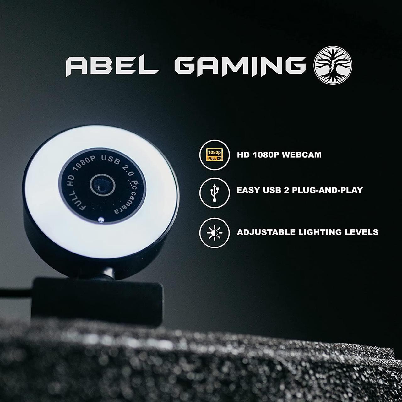 Alt view image 2 of 7 - Live Streaming Kit- Perfect for Streaming Video Games on Twitch, YouTube, Podcasts and Working from Home. Includes 1920x1080p Webcam, Professional USB Microphone, and One LED Multi-Color Ringlight