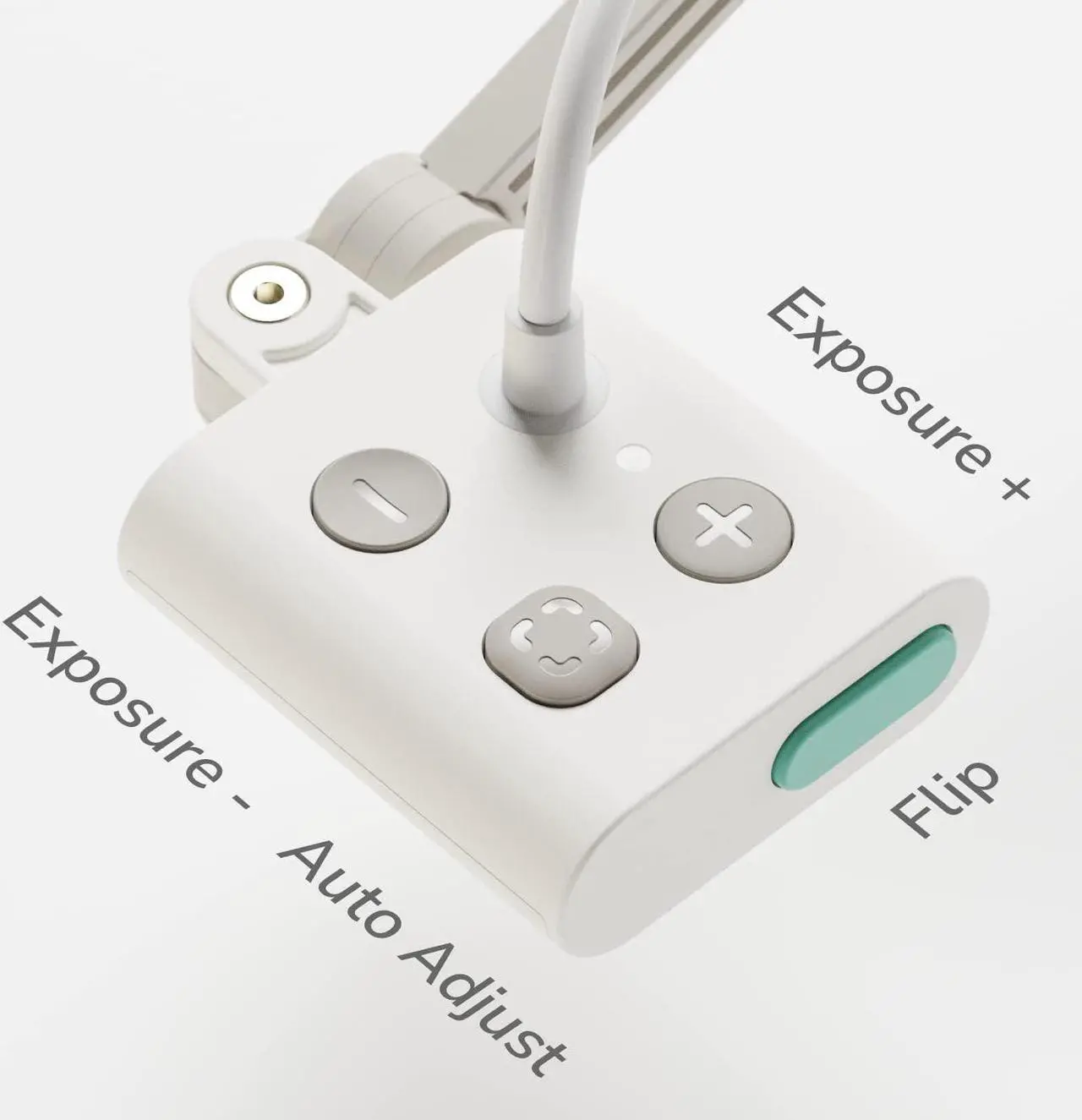 Alt view image 5 of 6 - OKIOLABS OKIOCAM S2 USB 2-in-1 Document Camera and Webcam HD with Microphone for Classroom, Teaching, Online Learning, Tutoring, Doc Cam for Stop-Motion, with Type-C Adaptor, for PC/Mac/Chromebook