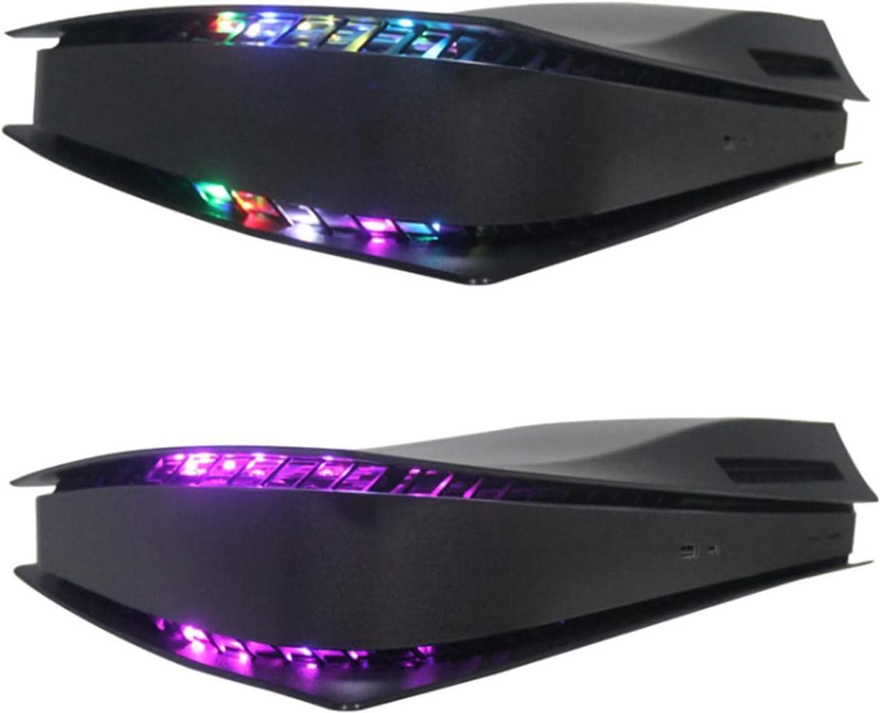 Alt view image 6 of 7 - IMOFEE RGB LED Light Strip for PS5 Console Playstation 5 Accessories, Music Sync with 8 Colors 400+ Lighting Effects, DIY Decoration for PS5 Assecories Control Methods(USB/APP/IR Remote)