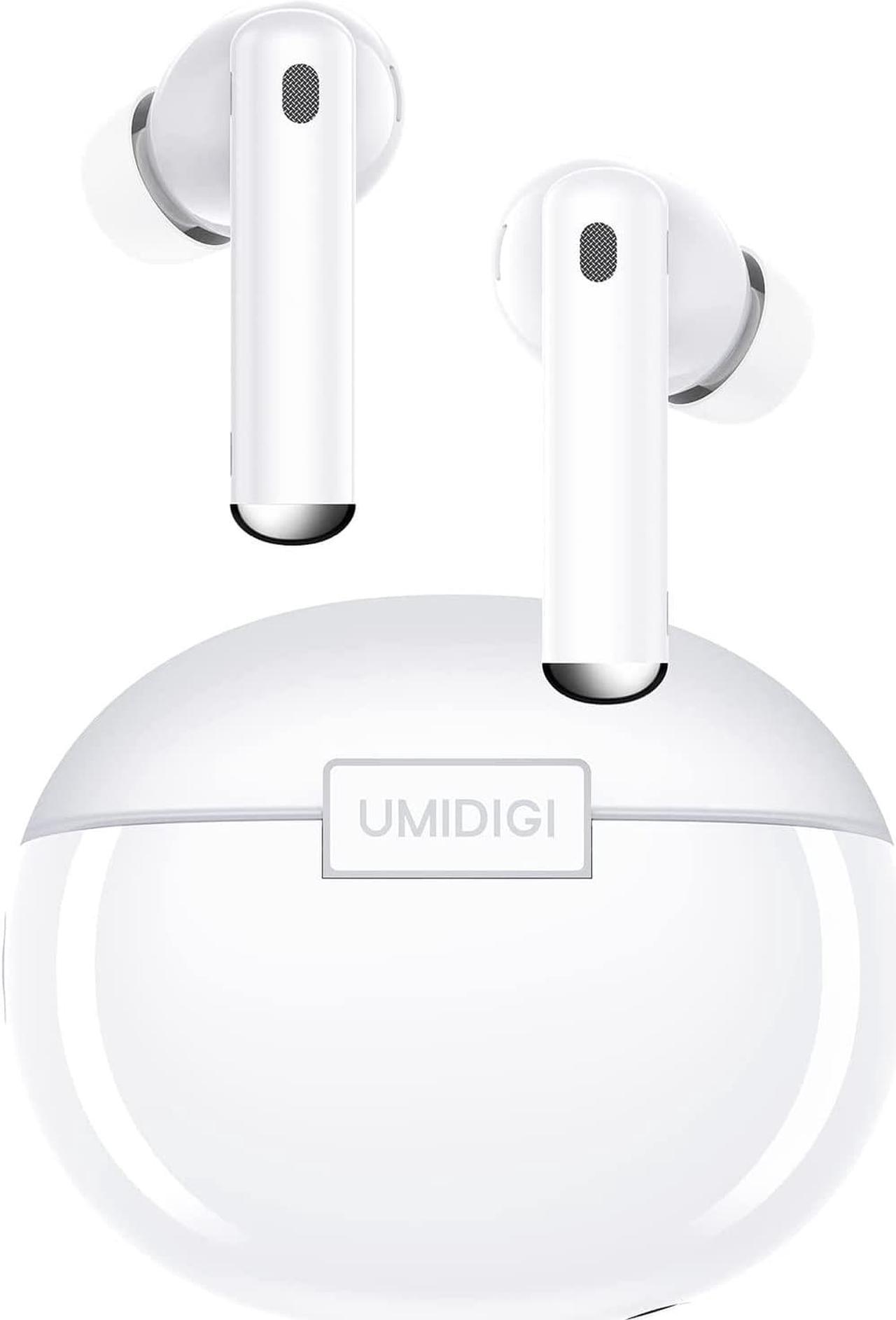 UMIDIGI Wireless Earbuds,Ablebuds Free Noise Canceling Bluetooth Earbuds, 45dB Active Noise Cancellation,Various Scenarized ANC, AI-Enhanced Calls,Up to 27 Hours Playtime, Bluetooth 5.2 Headphone.