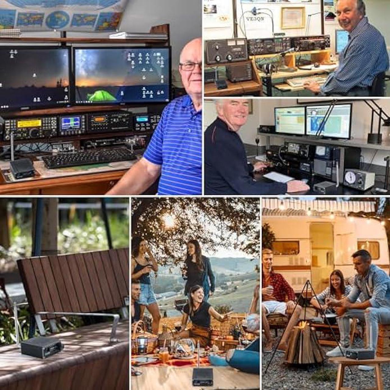Alt view image 7 of 7 - GOOZEEZOO Si4732 ATS-20+ Portable Shortwave Radio Receiver FM AM (MW SW) LW SSB (LSB USB) All World Band Radio with Antenna, Big Speaker & Best Reception