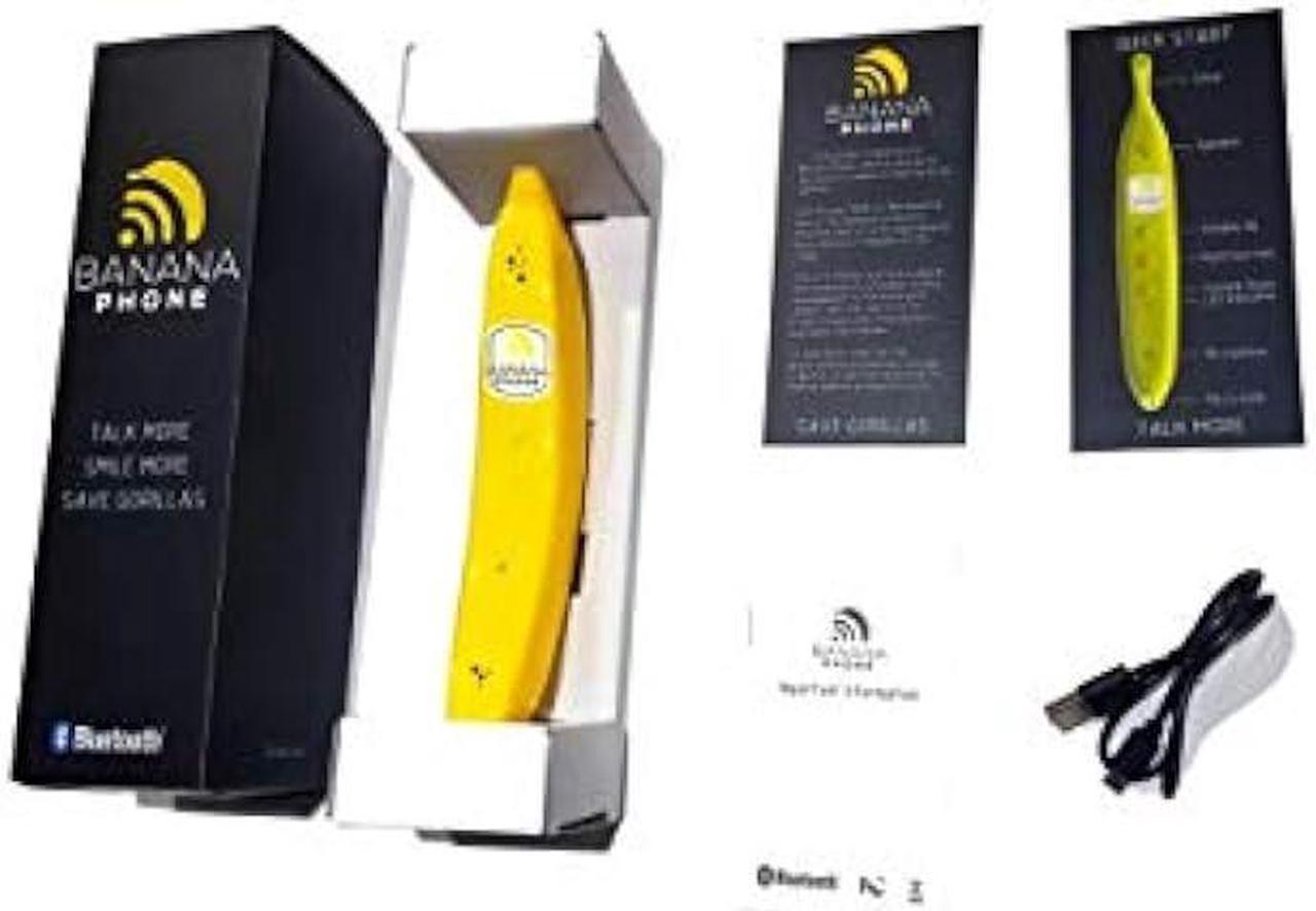 Alt view image 2 of 4 - Banana Phone Bluetooth Handset for iPhone and Android Mobile Devices (Single Banana)