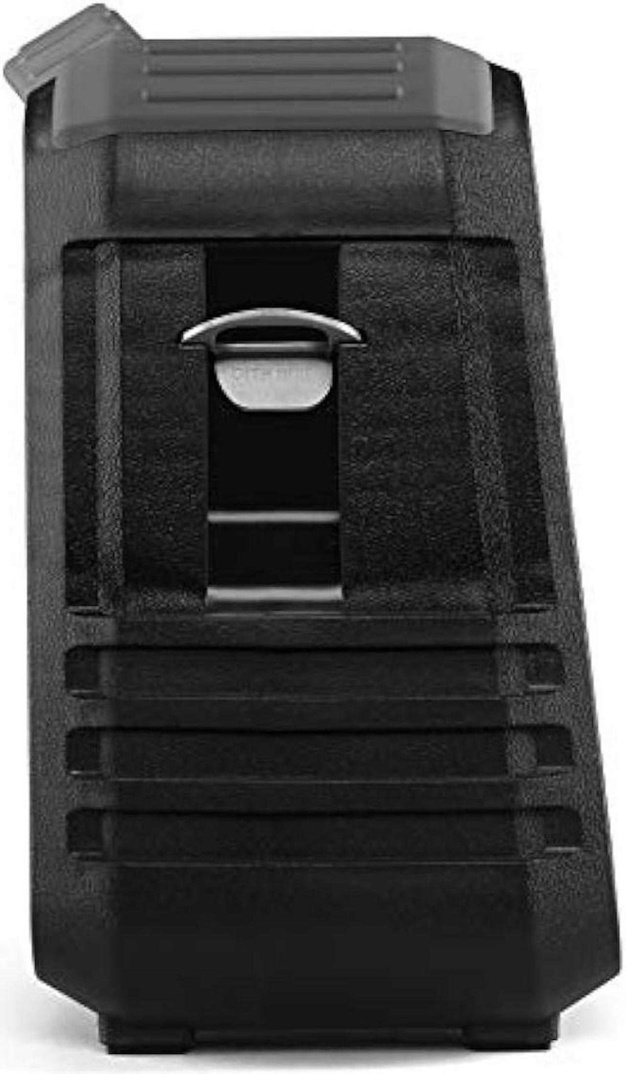 Alt view image 5 of 7 - ECOXGEAR EcoXplorer GDI-EXPLR110 Rugged Waterproof Floating Portable Bluetooth AM/FM Wireless 50 Watt Speaker with Carry Strap (Gray)