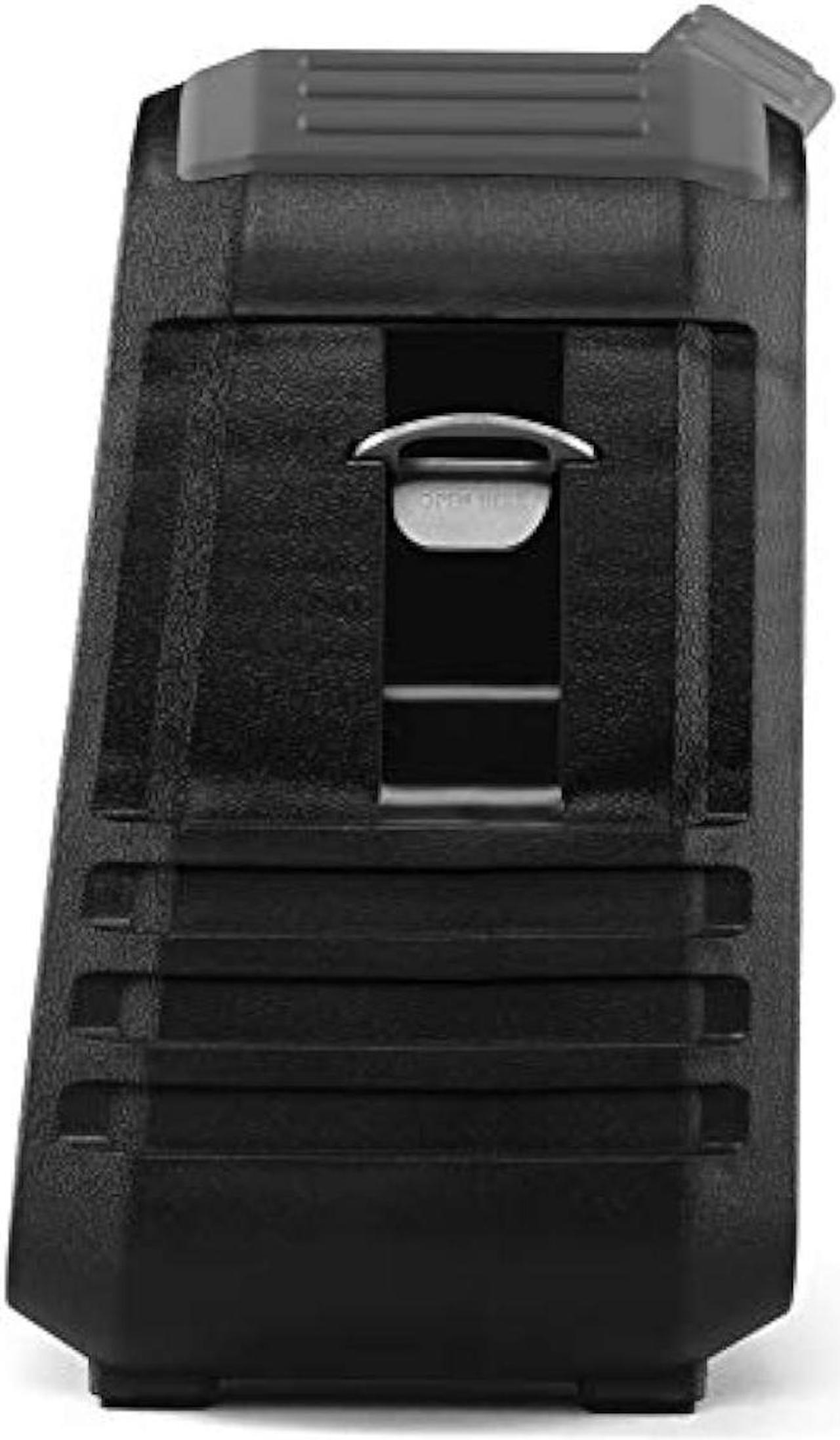 Alt view image 6 of 7 - ECOXGEAR EcoXplorer GDI-EXPLR110 Rugged Waterproof Floating Portable Bluetooth AM/FM Wireless 50 Watt Speaker with Carry Strap (Gray)