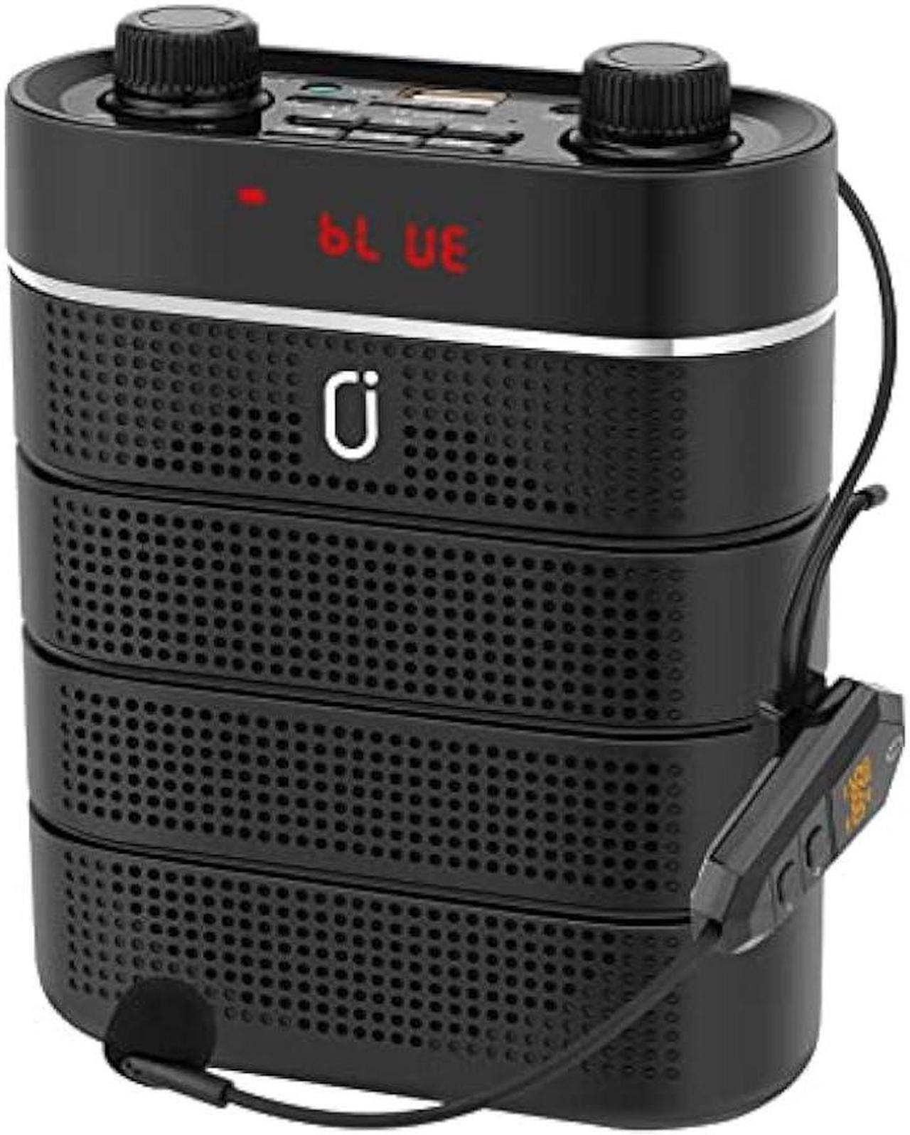 Main image of JYX Wireless Voice Amplifier for Teacher, with UHF Wireless Microphone Headset, 2200mAH Portable Bluetooth PA System Speaker, Supports FM/REC/USB/TF Card/AUX in, for Teaching/Meeting/Tour Guiding