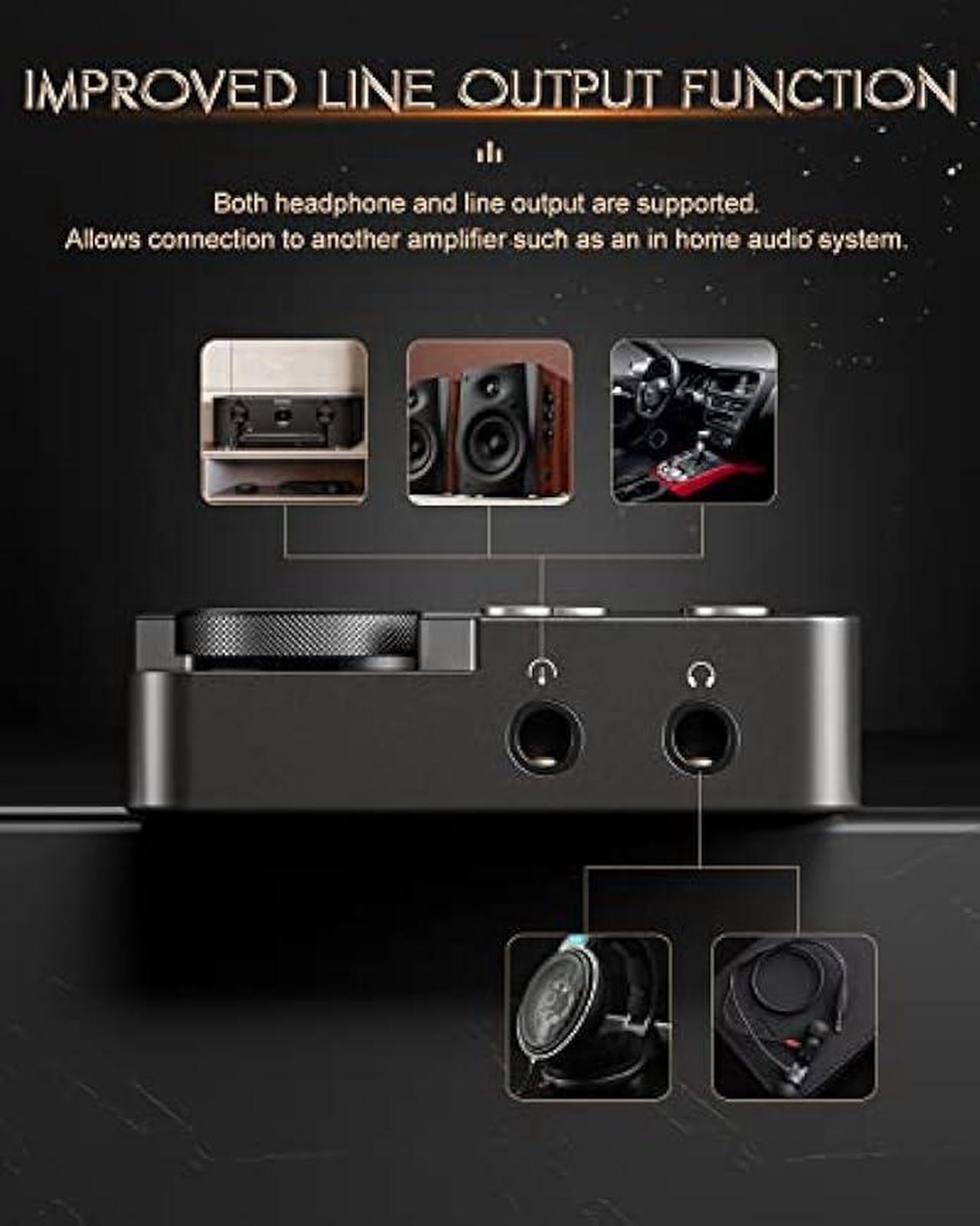 Alt view image 5 of 5 - MP3 Player, MECHEN Lossless DSD High Resolution Portable HiFi Digital Audio Music Player with 64GB Memory Card, Support up to 256GB