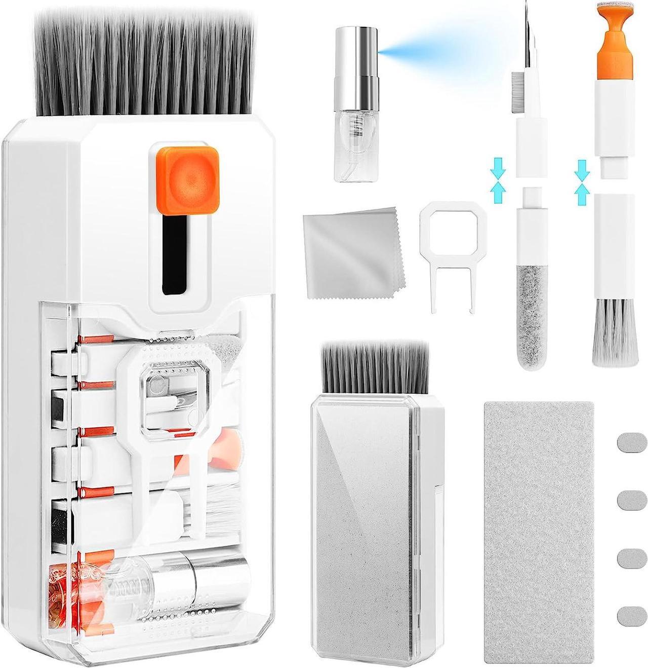 Main image of Keyboard Cleaning Kit Laptop Cleaner, 10-in-1 Computer Screen Cleaning Brush Tool, Multi-Function PC Electronic Cleaner Kit for iPad iPhone Pro, Earbuds, Camera Monitor, All-in-One with Patent