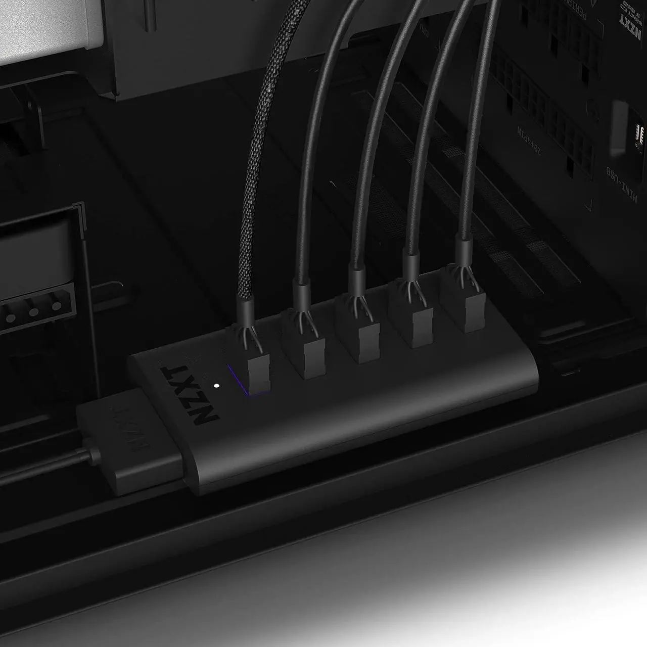 Alt view image 5 of 6 - Internal USB Hub 3 - AC-IUSBH-M3 - 4 Internal USB 2.0 Ports - 3M Dual Lock Tapes - Magnetic Body - Plug and Play