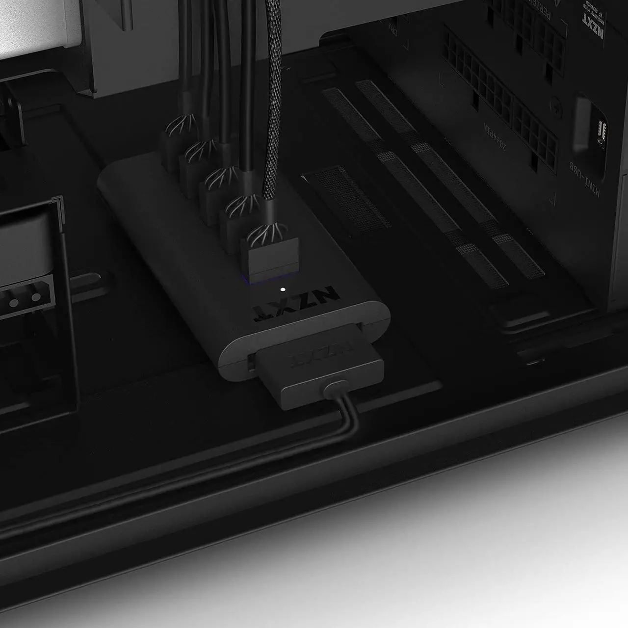 Alt view image 6 of 6 - Internal USB Hub 3 - AC-IUSBH-M3 - 4 Internal USB 2.0 Ports - 3M Dual Lock Tapes - Magnetic Body - Plug and Play