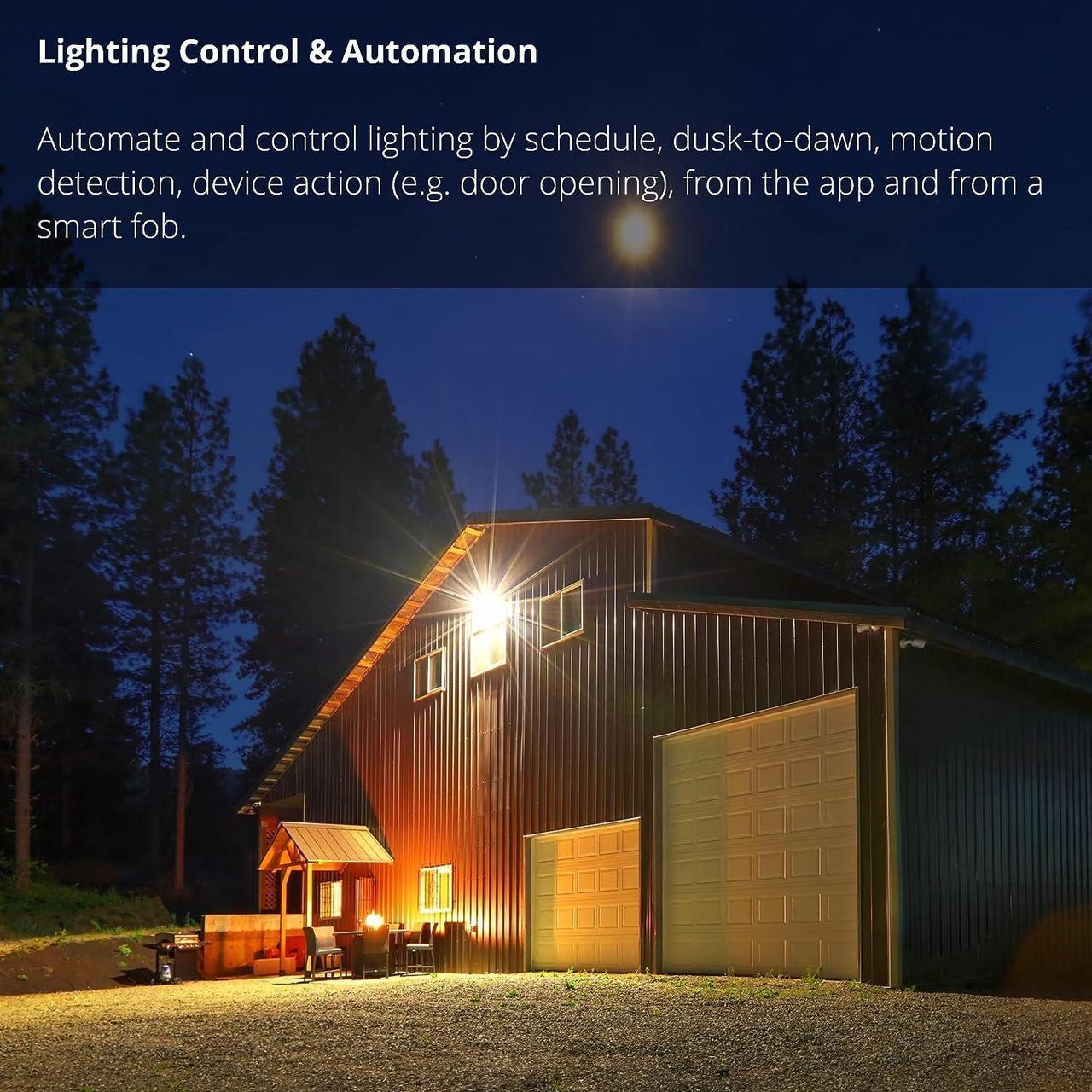 Alt view image 7 of 7 - LoRa Smart Outdoor Motion Sensor Starter Kit, Driveway Alert, Property Invasion/Tresspassing Detector, Email/SMS/Push Alerts, Alexa, IFTTT, Home Assistant: Includes (2) Sensors, (1) SpeakerHub
