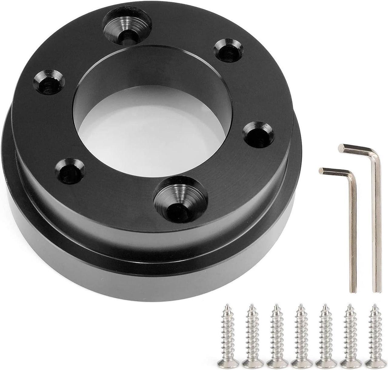 Main image of Htostar Racing Steering Wheel Adapter Plate 70MM 2.75" Compatible With Logitech G29 G920 G923 Sparco Set