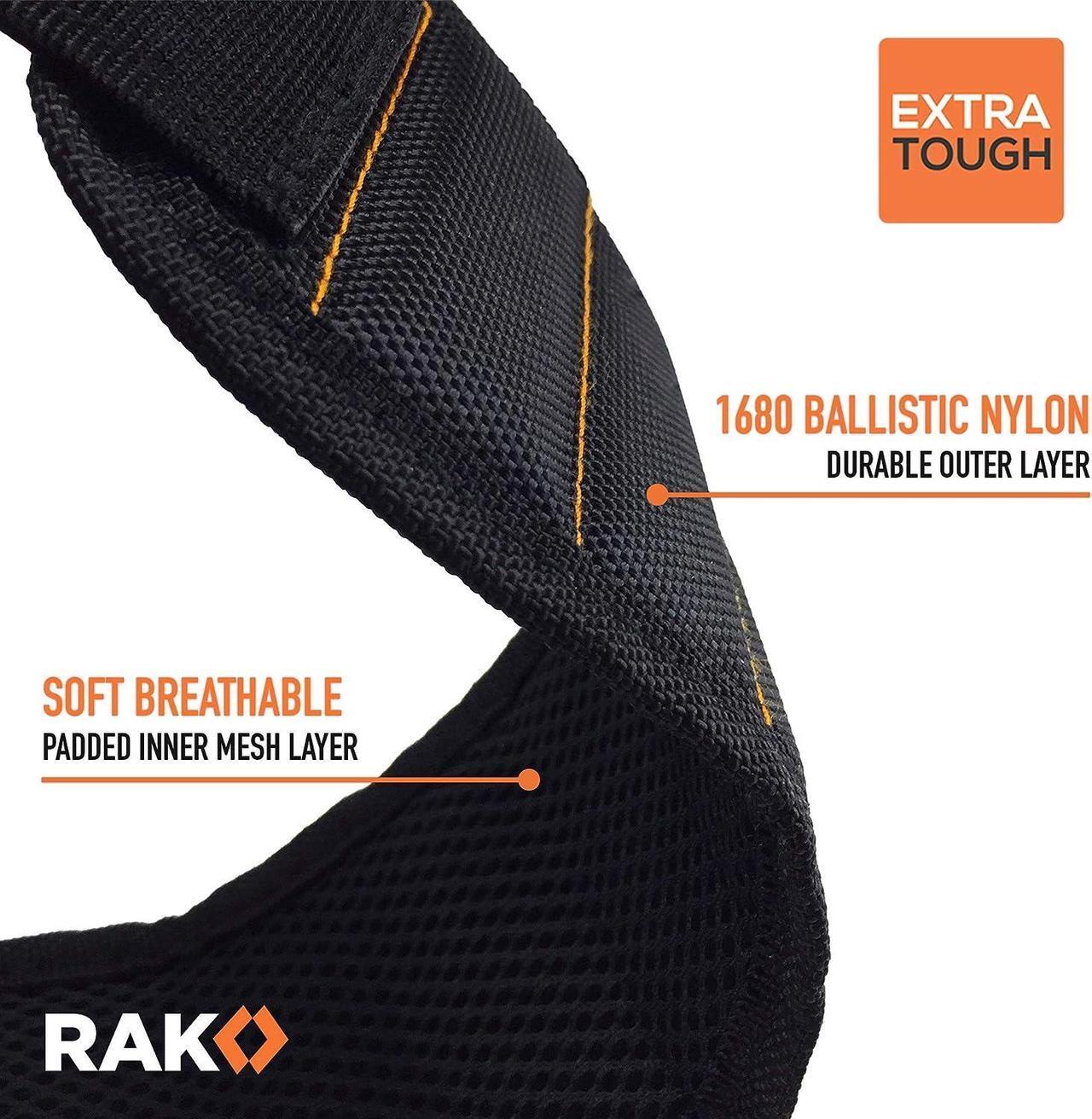 Alt view image 6 of 7 - RAK Magnetic Wristband for Holding Screws, Nails and Drill Bits - Birthday Gifts for Men - Made from Premium Ballistic Nylon with Lightweight Powerful Magnets - Cool Gadget Gifts for men