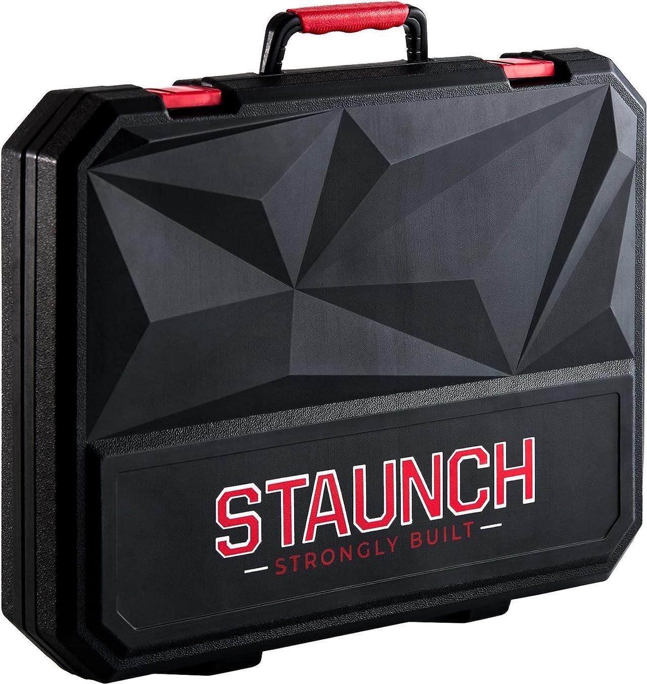 Alt view image 3 of 7 - Tool Kit | Staunch 200 Piece Home and Office Tool Set | Complete Starter Tool Kit Set & Organiser Tool Box With Tools Included | General Household Tool Kits For Home With DIY Tools In Tool Case